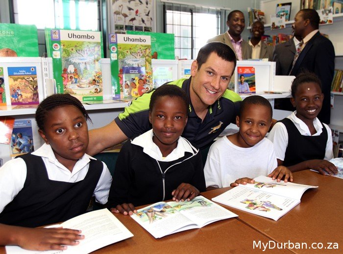 Pierre Spies with Learners