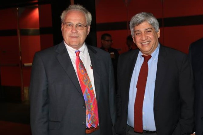 Dr Paul Stonely (WACE CEO) and Professor Ahmed Bawa (DUT Vice C18th WACE World Conference was held in Durban. The World Association for Co operative Education (WACE), together with the Durban University of Technology (DUT) and The Southern African Society for Cooperative Education (SASCE) hosted the conference under the theme “WIL-power: Fuelling the future workforce”