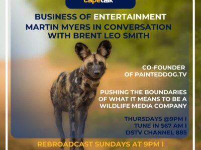 Brent Leo Smith Founder of Painted Dog TV on Cape Talk Thursday 9PM