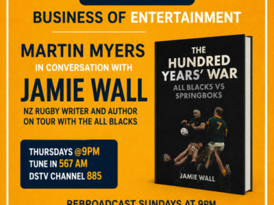 Jamie Wall Returns to Cape Talk as the Greatest Rivalry Tour Comes to South Africa