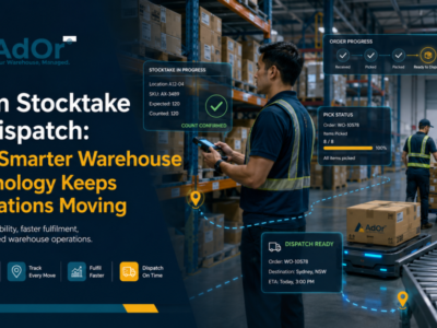 From Stocktake to Dispatch: How Smarter Warehouse Technology Keeps Operations Moving