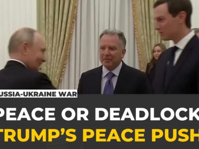 Kushner and Witkoff said to arrive in Moscow amid Ukraine peace push