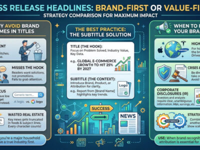 Reasons Why You Shouldn’t Use Your Company/Brand Name in a Press Release Title