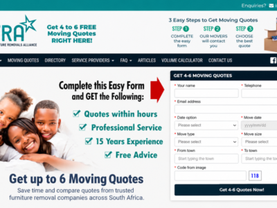 SAFRA Unveils Exciting Website Upgrade for Easier Moving Quotes